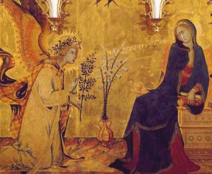 Simone Martini, Annunciazione, 1333