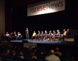 Maggio 2011: i candidati sindaco si confrontano al teatro Apollonio