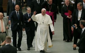 Il Papa in sala Nervi con le ACLI
