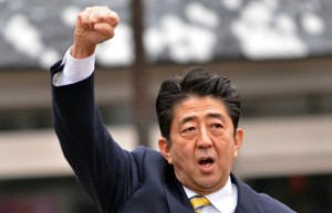 Il premier giapponese Shinzo Abe