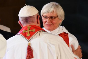 Papa Francesco incontra una donna vescovo
