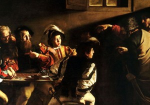 Caravaggio, La chiamata di Matteo, Roma, San Luigi dei Francesi