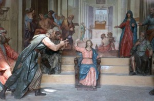 Gesù tra i dottori nella V° cappella del Sacro Monte di Varese