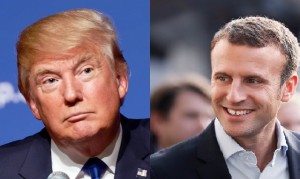 Trump e Macron, entrambi eletti con un sistema maggioritario