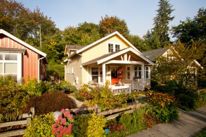 Cottage Architecture, Connover Commons, Redmond, Washington Stat