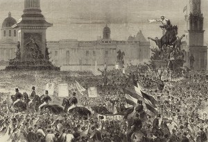 Garibaldi in visita a Londra nelle pagine di un magazine dell’epoca