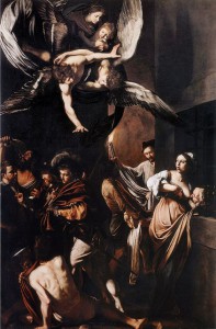 Caravaggio, Le sette opere di misericordia corporale, 1606-1607