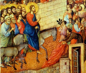Duccio di Buoninsegna, Entrata di Gesù a Gerusalemme