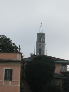 la torre civica da Palazzo Estense