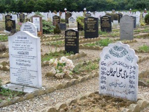 Un cimitero islamico