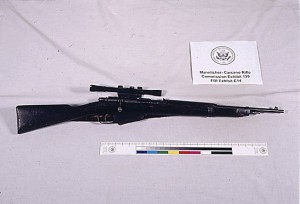 Il fucile con cui fu assassinato Kennedy