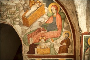La Natività nella cripta del Sacro Monte