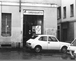 La libreria Campoquattro a Varese negli anni ‘70