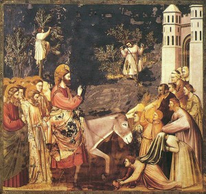 Giotto, Ingresso a Gerusalemme, Padova, Cappella degli Scrovegni