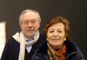 Carla Tavernari e Padre Dall'Asta sj