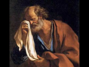 il pianto di san Pietro