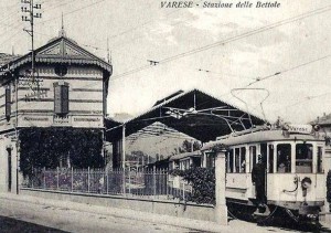 La stazione del tram come era una volta