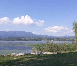 Il lago di Varese da Bodio