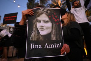 Melbourne protest against the death in custody of Iranian woman Mahsa Amini in Iran