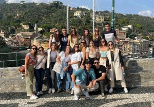 Studenti Erasmus tra Rapallo Portofino e Cinque Terre