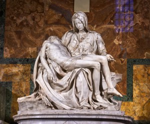 La Pietà di Michelangelo in Vaticano