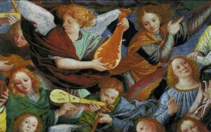 Angeli musicanti di Gaudenzio Ferrari in Santa Maria dei Miracoli di Saronno