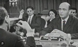 Giorgio Napolitano a Tribuna Politica (1966)