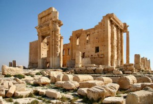 Il tempio di Baal a Palmira (da wikipedia)