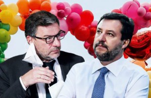 Salvini e Giorgetti