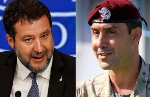 Salvini e Vannacci (Ansa)
